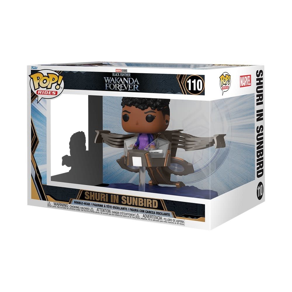 Pop! Ride Super Deluxe: Black Panther Wakanda Forever - Shuri in Sunbird - Fans Geek Store