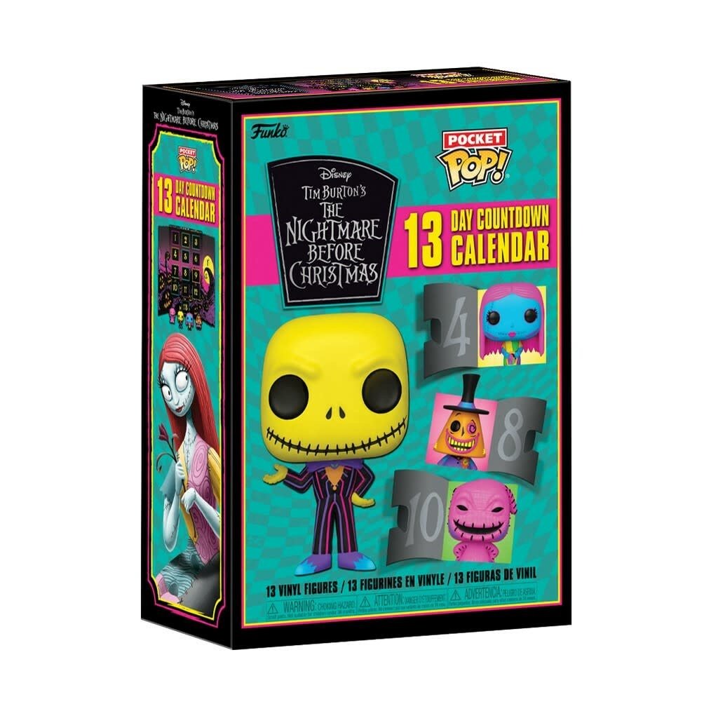 Nightmare Before Christmas: Advent Calendar - 13 Days - Blacklight - Fans Geek Store