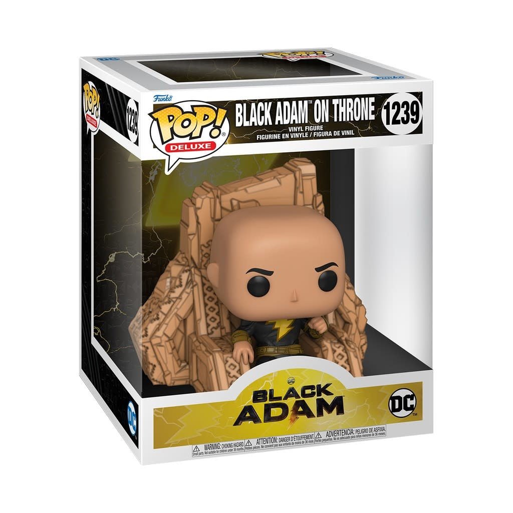 Pop! Black Adam: on Throne Deluxe - Fans Geek Store