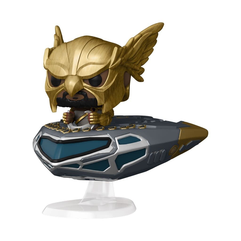 Pop! Black Adam: Ride Super Deluxe - Hawkman in Cruiser - Fans Geek Store