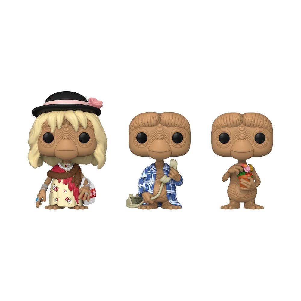 Pop! Movies: E.T. 40th Anniversary - E.T. 3 - Pack - Fans Geek Store