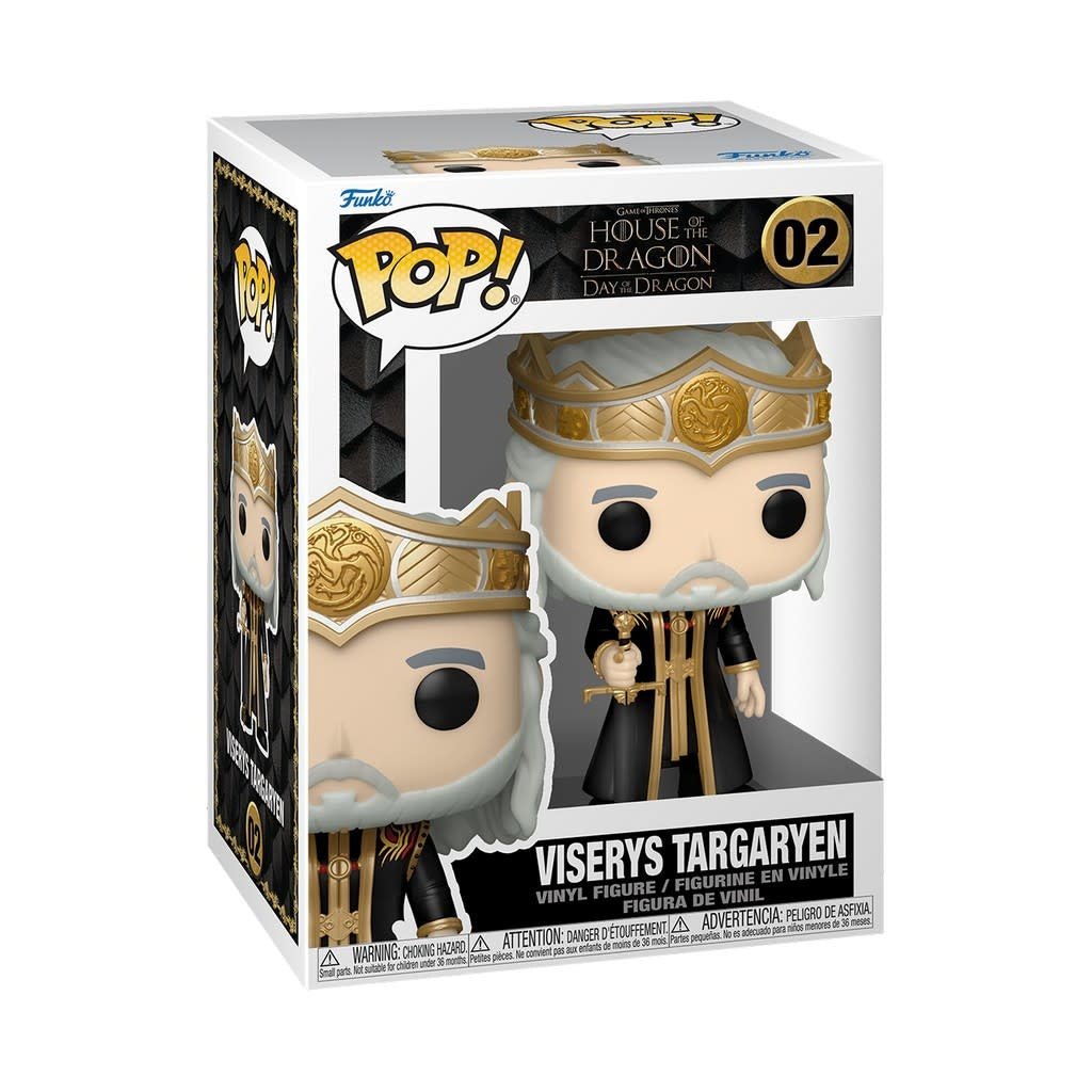 Pop! Game of Thrones: House of the Dragon - Viserys Targaryen - Fans Geek Store