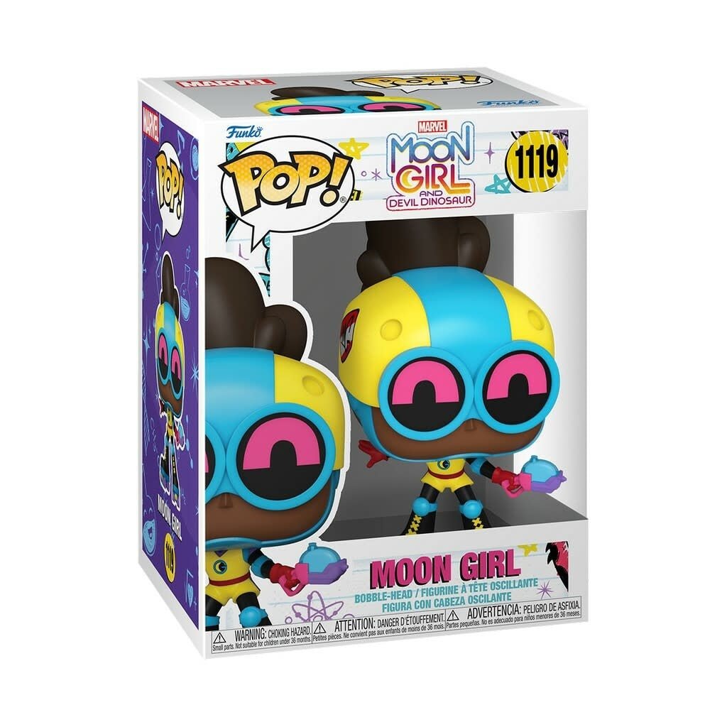 Pop! Marvel: Moon Girl and Devil Dino - Moon Girl - Fans Geek Store
