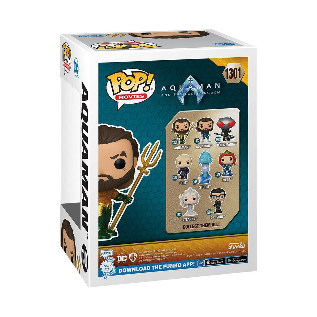 Pop! Movies: Aquaman and the Lost Kingdom - Aquaman Hero Suit - Fans Geek Store