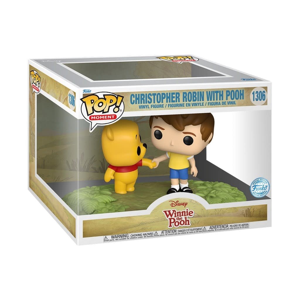 Pop! Moment: Winnie the Pooh - Christopher Robin with Pooh - Fans Geek Store
