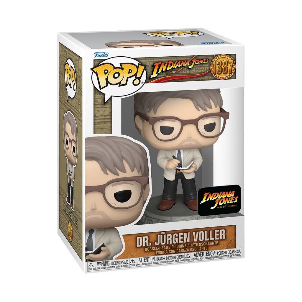 Pop! Movies: Indiana Jones and the Dial of Destiny - Dr. Jurgen Voller - Fans Geek Store