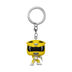 Pocket Pop! Keychain: Mighty Morphin Power Rangers 30th Anniversary - Yellow Ranger - Fans Geek Store