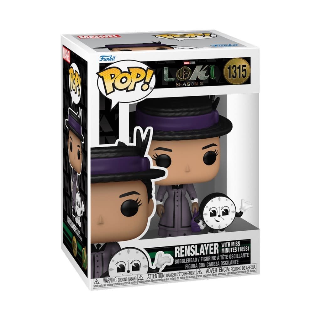Pop! & Buddy: Loki Season 2 - Renslayer with Miss Minutes 1893 - Fans Geek Store