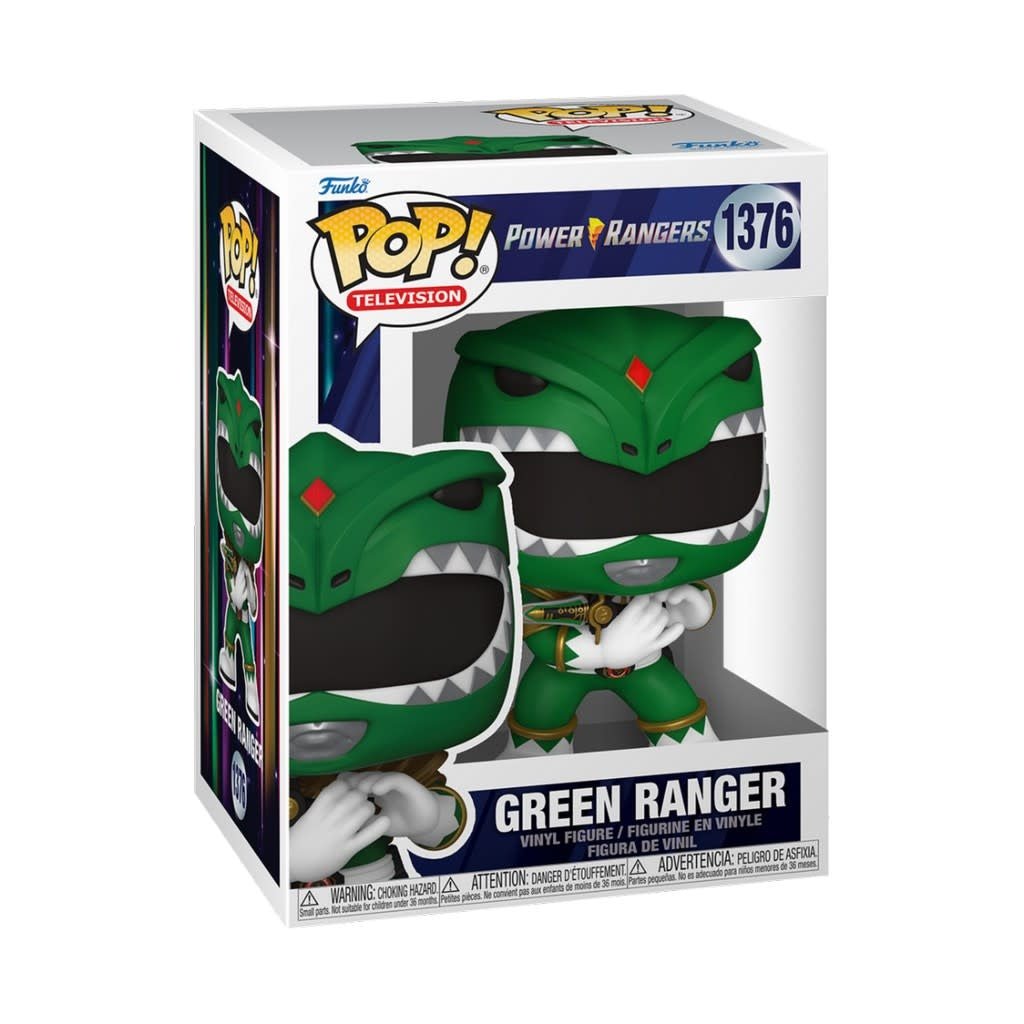 Pop! TV: Mighty Morphin Power Rangers 30th Anniversary - Green Ranger - Fans Geek Store