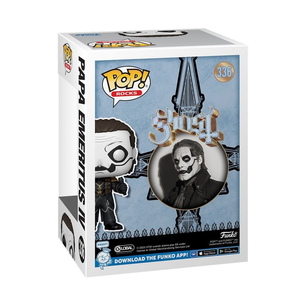 Pop! Rocks: Ghost - Papa Emeritus IV - Fans Geek Store