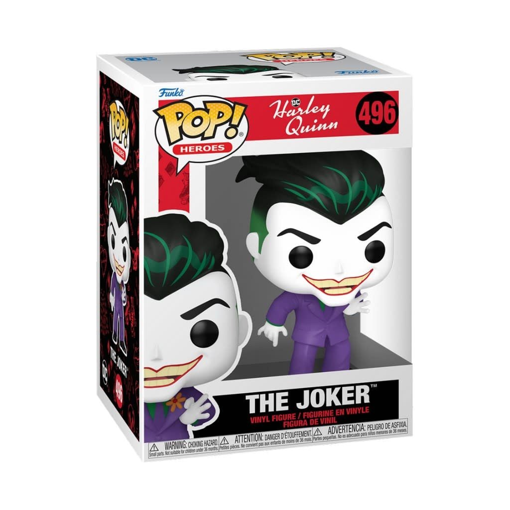 Pop! Heroes: Harley Quinn Animated Series - The Joker - Fans Geek Store