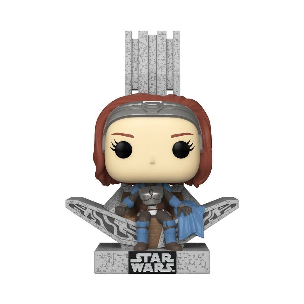 Pop! Deluxe: The Mandalorian - Bo - Katan on Throne - Fans Geek Store