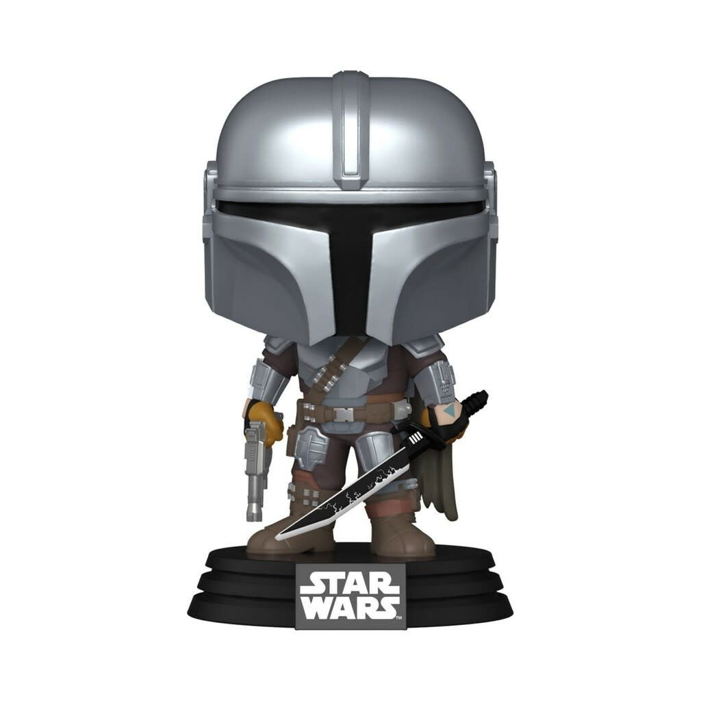 Pop! Star Wars: The Mandalorian - The Mandalorian with Darksaber - Fans Geek Store