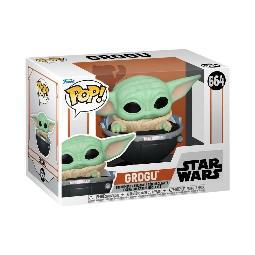 Pop! Star Wars: The Mandalorian - Grogu in Hovering Pram - Fans Geek Store