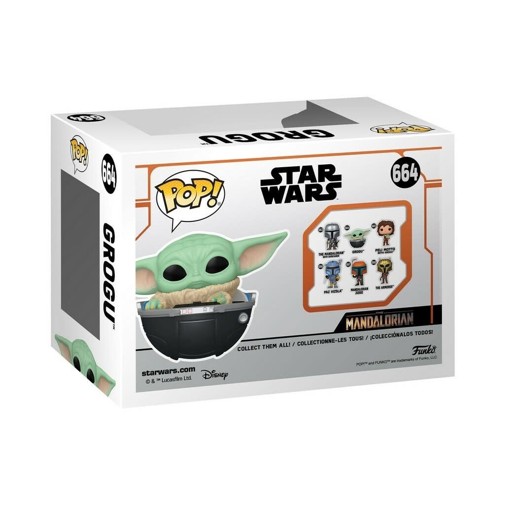 Pop! Star Wars: The Mandalorian - Grogu in Hovering Pram - Fans Geek Store