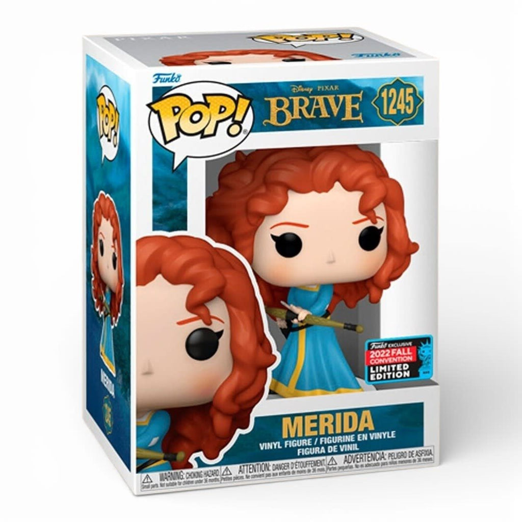 POP! Disney Merida w/ Torn Dress 1245 Brave NYCC 2022 Exclusive LE - Fans Geek Store