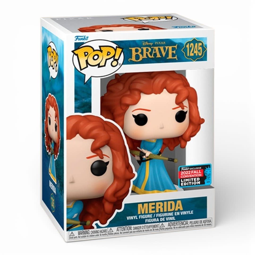 POP! Disney Merida w/ Torn Dress 1245 Brave NYCC 2022 Exclusive LE - Fans Geek Store