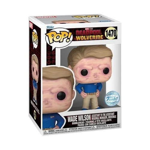 Funko POP! Deadpool & Wolverine - Wade Wilson Assistant Manager 1470 Exclusive - Fans Geek Storeproduct_typeFunko