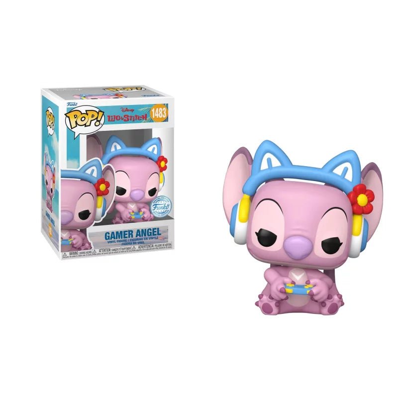 Funko POP! Disney Lilo & Stitch Gamer Angel 1483 - Exclusive Gaming Vinyl Figure - Fans Geek Storeproduct_typeFunko
