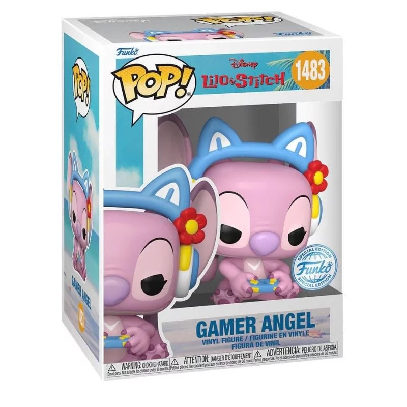 Funko POP! Disney Lilo & Stitch Gamer Angel 1483 - Exclusive Gaming Vinyl Figure - Fans Geek Storeproduct_typeFunko