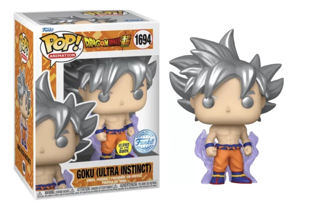 Funko POP! Dragon Ball Super - Goku Ultra Instinct (GITD Exclusive) - Fans Geek Storeproduct_typeFUNKO