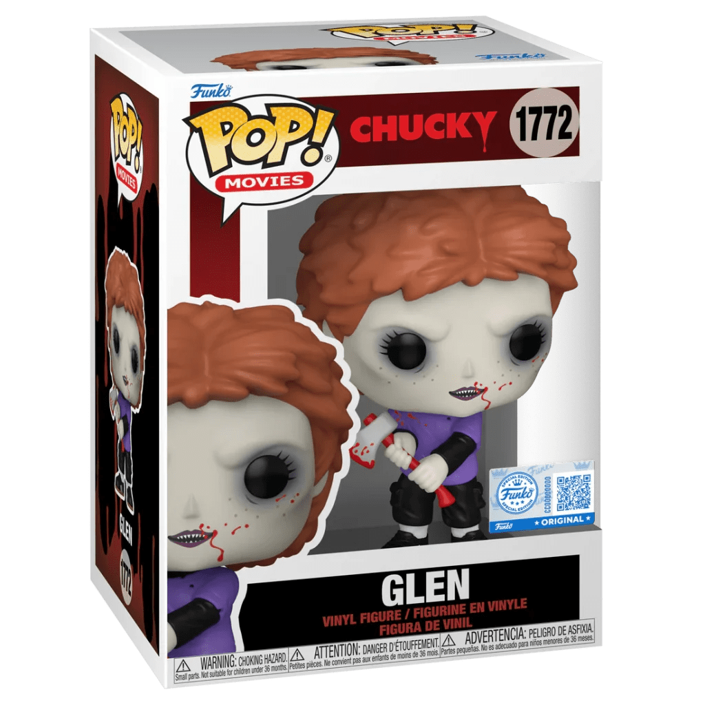Funko POP! Glen met Bijl 1772 - Chucky Exclusive vinylfiguur - Fans Geek Storeproduct_typeFunko Pop!
