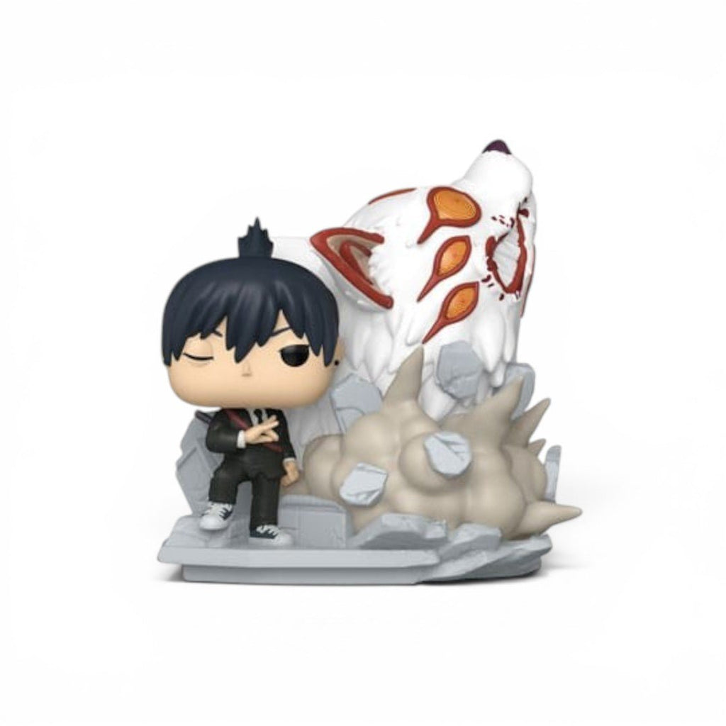 Funko POP! Moments Chainsaw Man – Aki Hayakawa met Fox Devil (9 cm) - Fans Geek Storeproduct_typeFunko