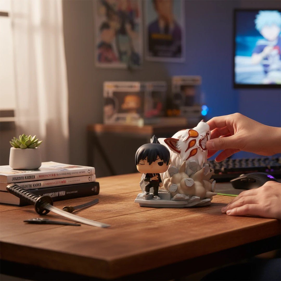 Funko POP! Moments Chainsaw Man – Aki Hayakawa met Fox Devil (9 cm) - Fans Geek Storeproduct_typeFunko