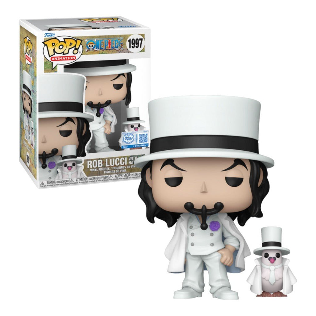 Funko Pop! Rob Lucci met Hattori 1997 | One Piece Exclusive Vinyl Figuur - Fans Geek Storeproduct_typeFunko