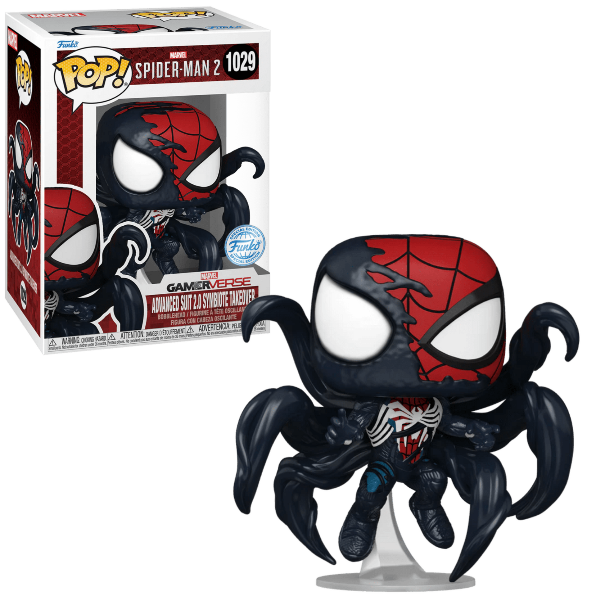 Funko POP! Spider - Man Advanced Suit 2.0 Symbiote Takeover 1029 - Exclusive Marvel - Fans Geek Storeproduct_typeFunko