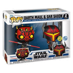 Funko POP! Star Wars Exclusive Darth Maul & Gar Saxon GITD 2 - Pack Figure - Fans Geek Storeproduct_typeFunko