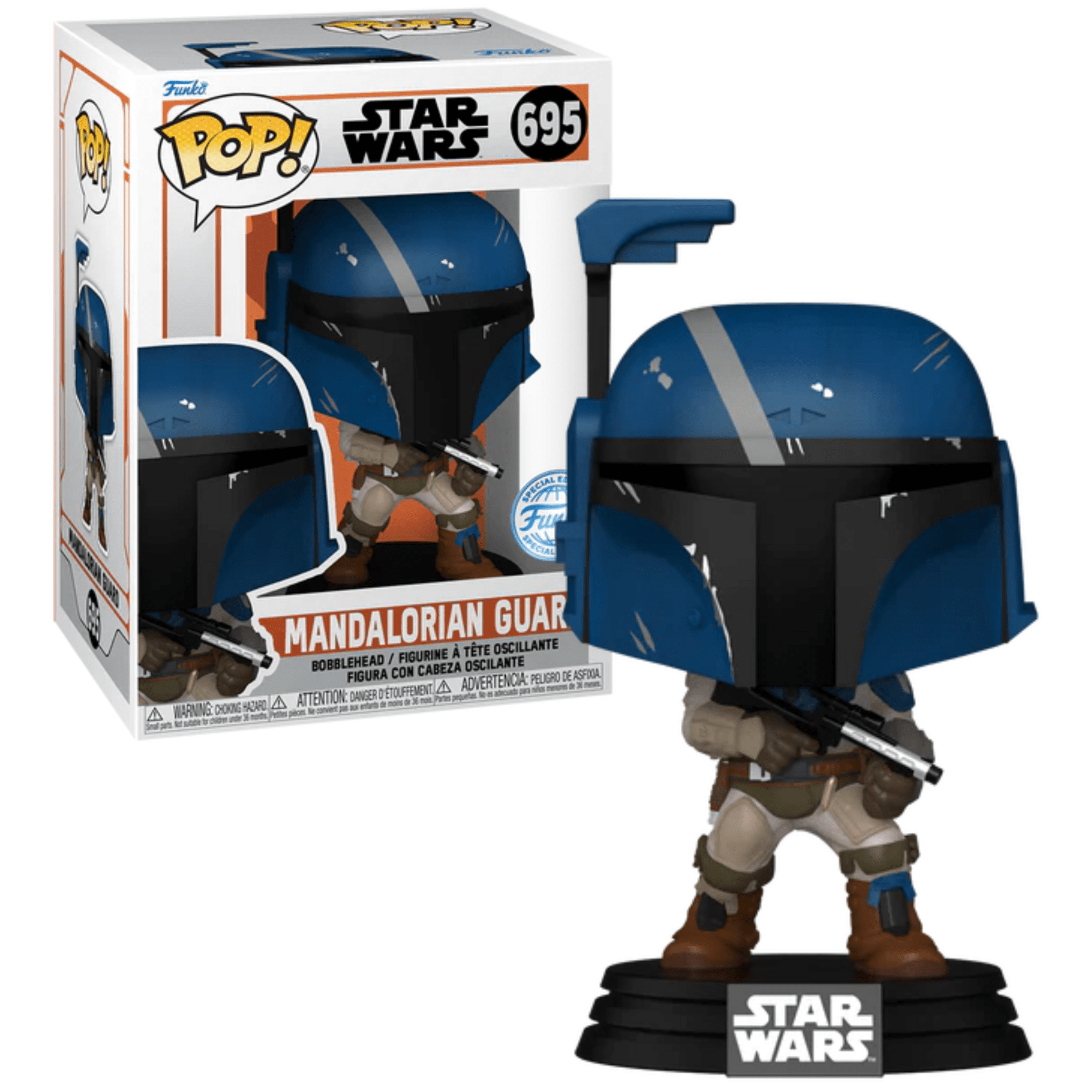 Funko POP! Star Wars The Mandalorian Guard Exclusive 695 Vinyl Figure Collectie - Fans Geek Storeproduct_typeFunko