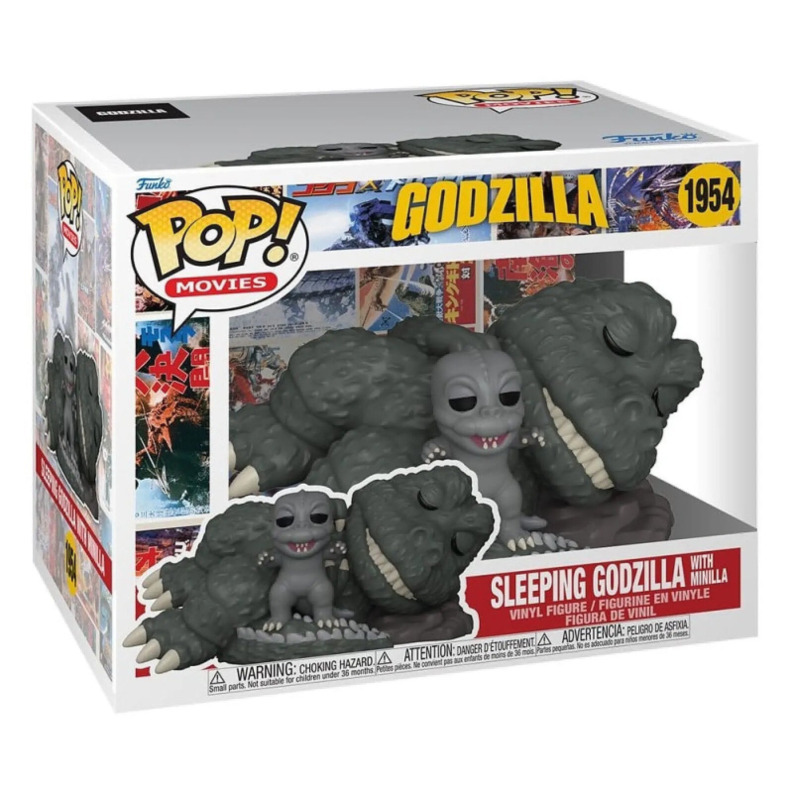 Funko POP! Super Sized Slapende Godzilla met Minilla 1540 - Fans Geek Storeproduct_typeFunko