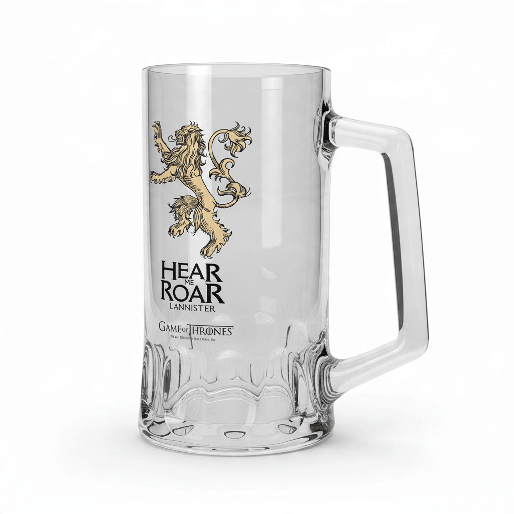 Game of Thrones House Lannister glazen bierpul - Fans Geek Storeproduct_type#ABYstyle
