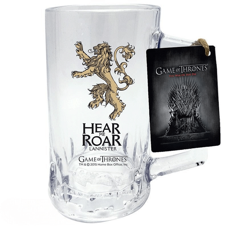 Game of Thrones House Lannister glazen bierpul - Fans Geek Storeproduct_type#ABYstyle