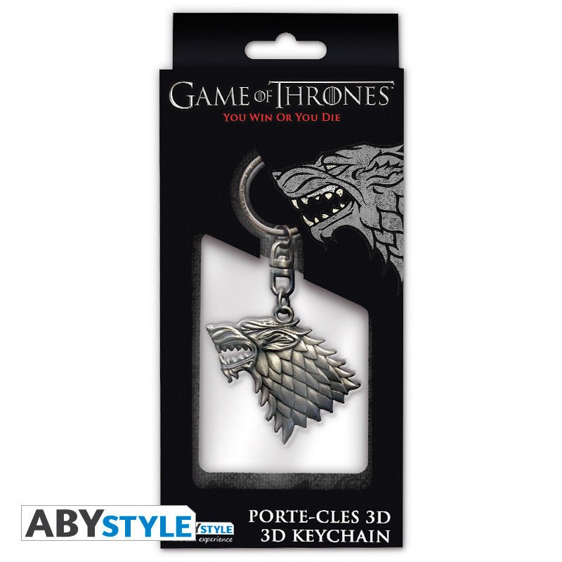 Game of Thrones House Stark 3D-sleutelhanger - Fans Geek Storeproduct_type#ABYstyle