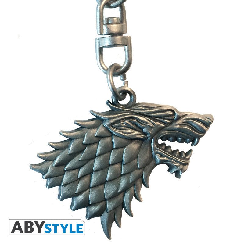 Game of Thrones House Stark 3D-sleutelhanger - Fans Geek Storeproduct_type#ABYstyle