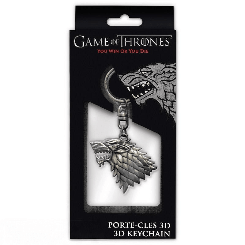 Game of Thrones House Stark 3D-sleutelhanger - Fans Geek Storeproduct_type#ABYstyle