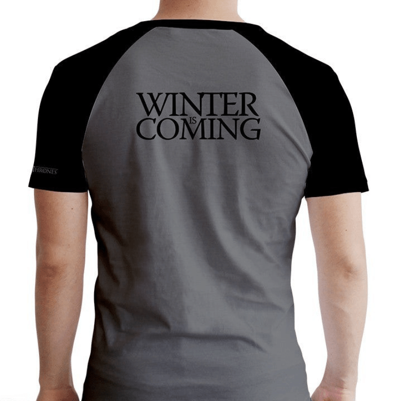 Game of Thrones House Stark heren T-shirt met raglanmouwen - Fans Geek Storeproduct_type#Game of Thrones