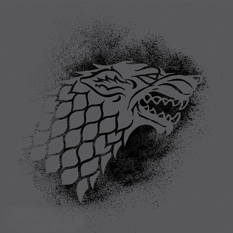 Game of Thrones House Stark heren T-shirt met raglanmouwen - Fans Geek Storeproduct_type#Game of Thrones