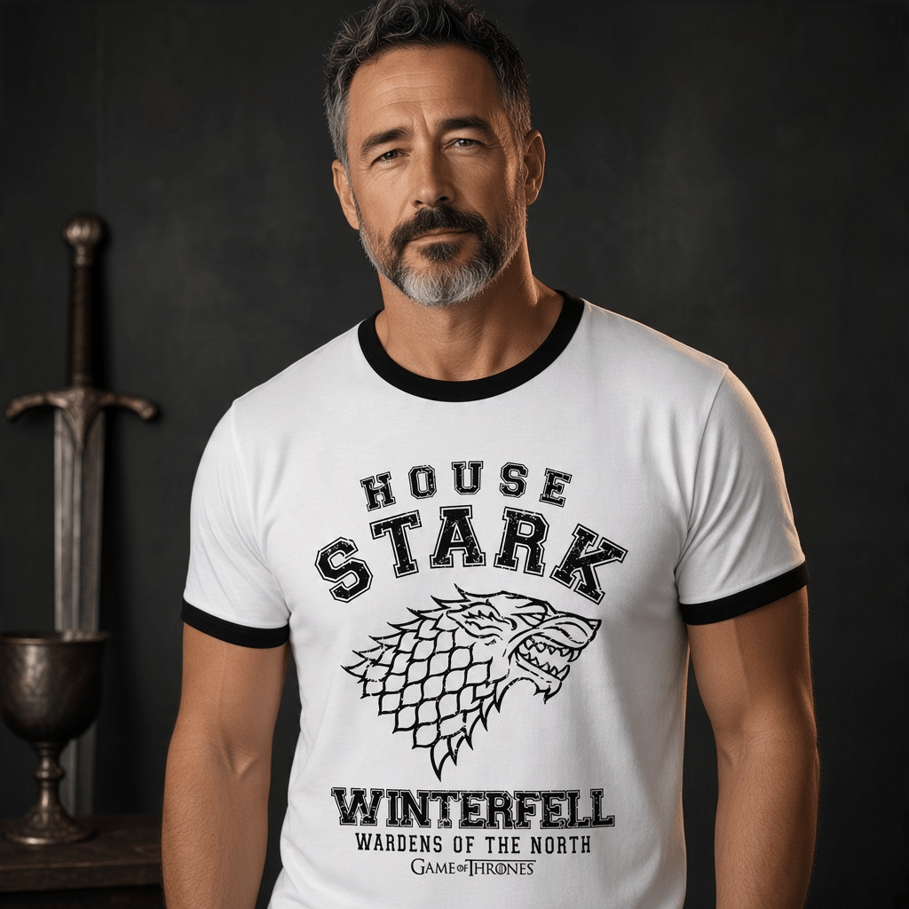 Game of Thrones House Stark heren T-shirt - Fans Geek Storeproduct_type#ABYstyle
