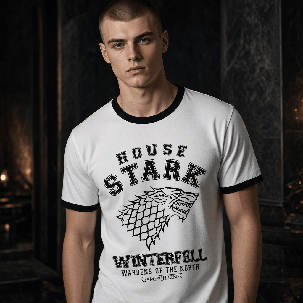 Game of Thrones House Stark heren T-shirt - Fans Geek Storeproduct_type#ABYstyle
