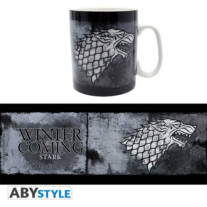 Game of Thrones House Stark mok met Winterfell-kaart - Fans Geek Storeproduct_type#Game of Thrones
