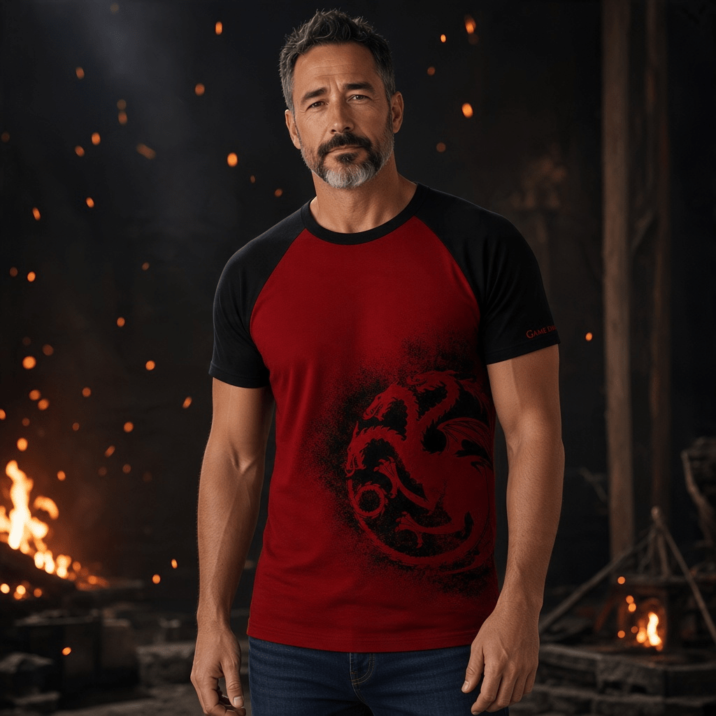 Game of Thrones House Targaryen heren T-shirt - Fans Geek Storeproduct_type#ABYstyle