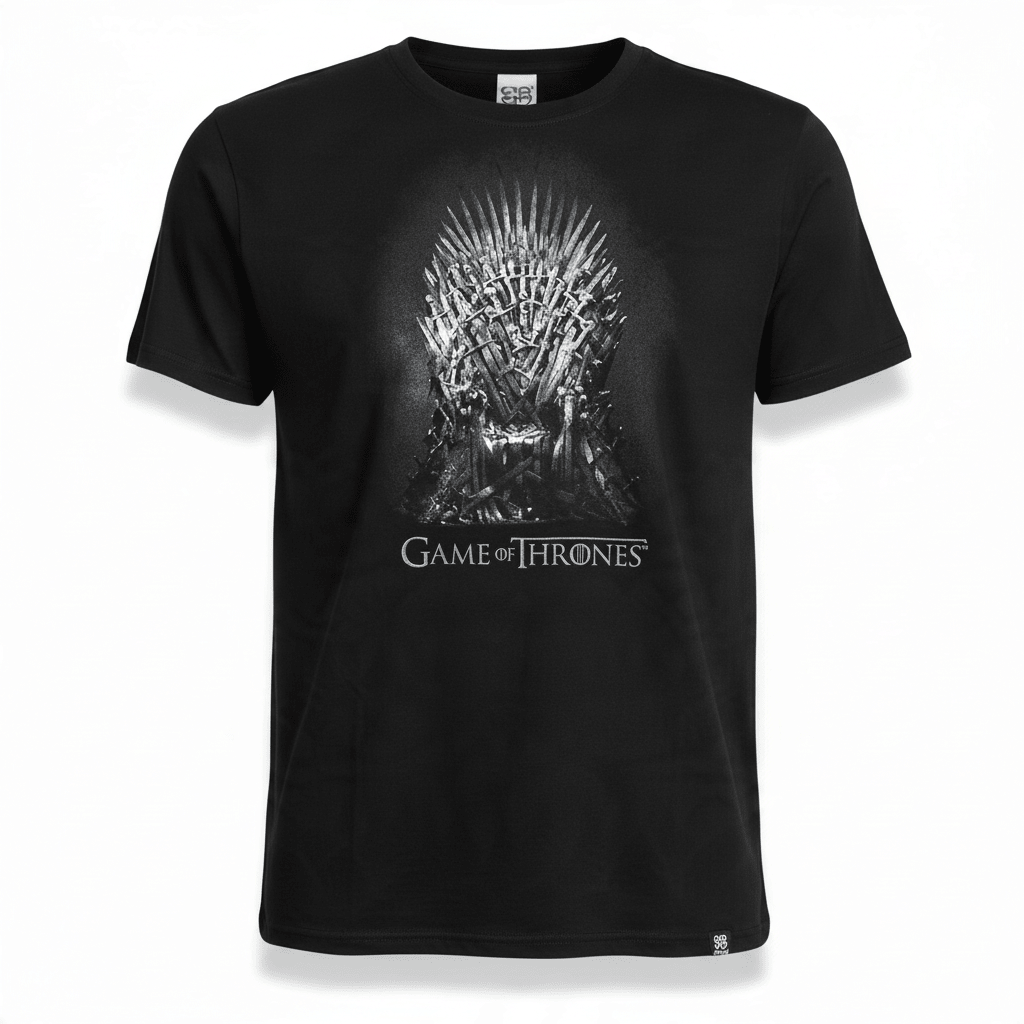 Game of Thrones Iron Throne T-shirt heren zwart - Fans Geek Storeproduct_type#Game of Thrones