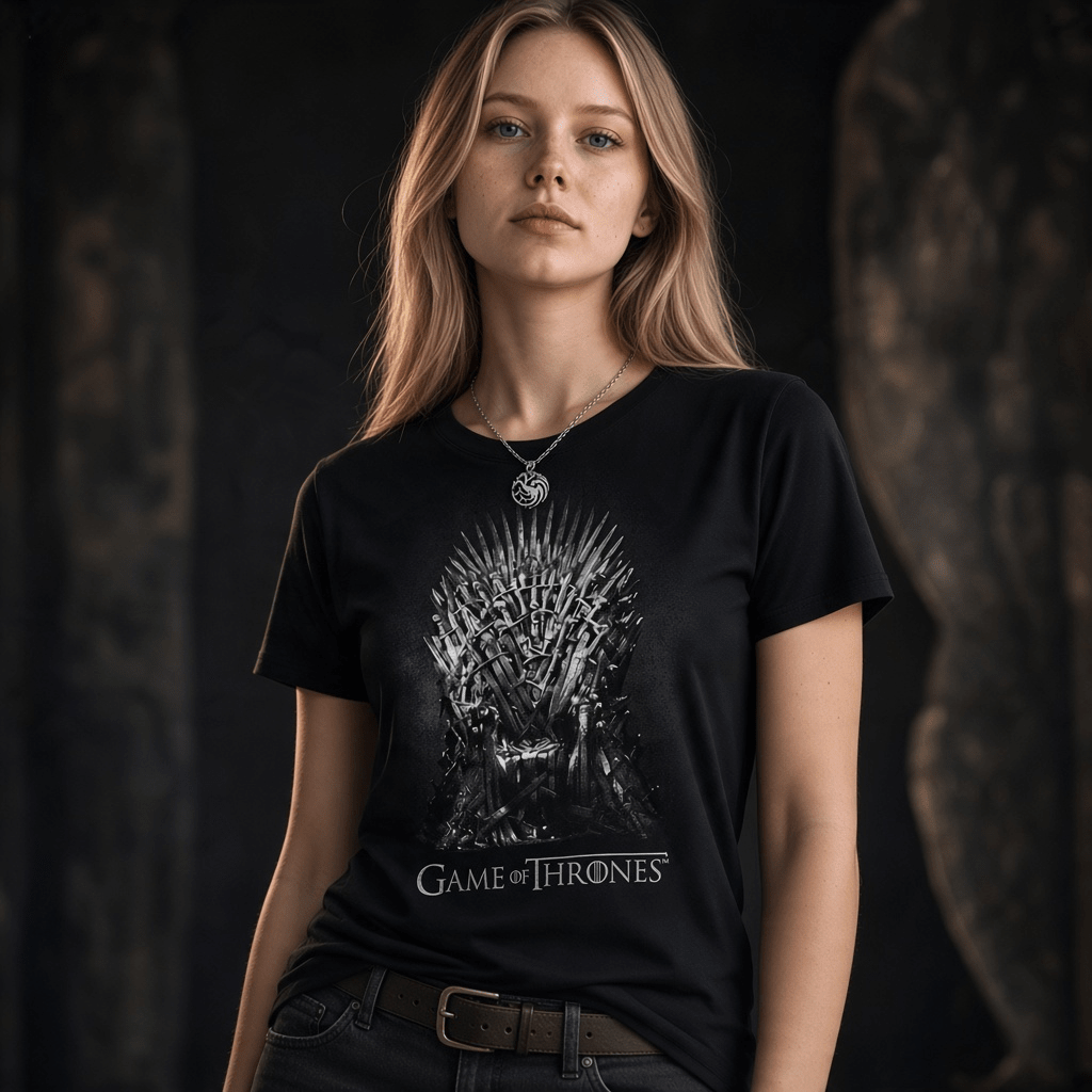 Game of Thrones Iron Throne T-shirt heren zwart - Fans Geek Storeproduct_type#Game of Thrones