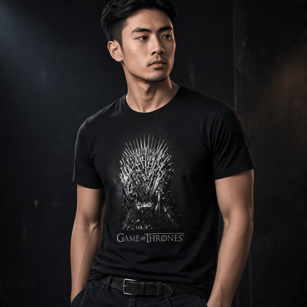 Game of Thrones Iron Throne T-shirt heren zwart - Fans Geek Storeproduct_type#Game of Thrones