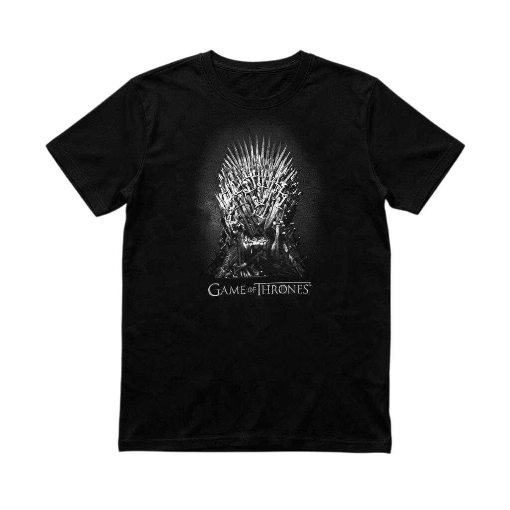 Game of Thrones Iron Throne T-shirt heren zwart - Fans Geek Storeproduct_type#Game of Thrones