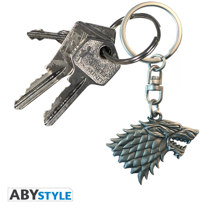 Game of Thrones Sleutelhanger 3D Stark ABYstyle 5.5x4.5cm