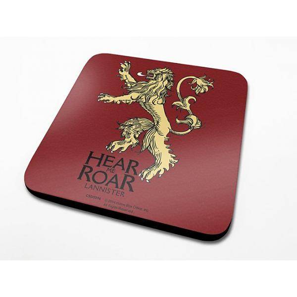 Game Of Thrones: Lannister - Coaster - Fans Geek Store